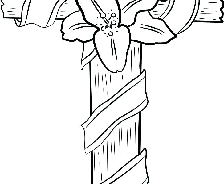 727x600 Stations Of The Cross Coloring Pages And Adult Cross Coloring