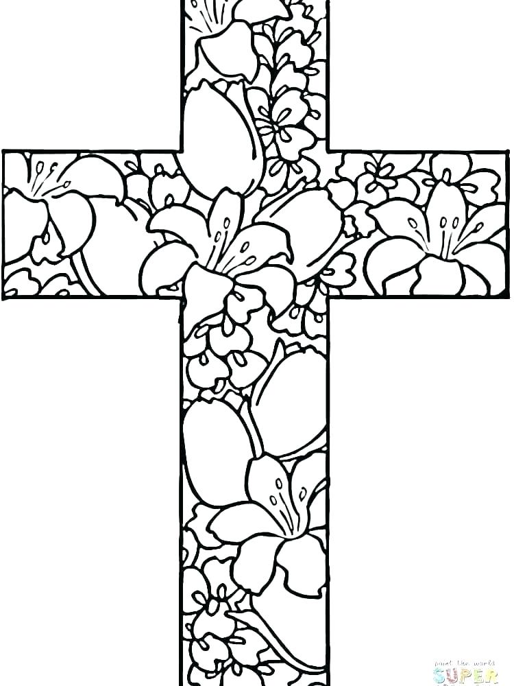 750x1000 Cross Coloring Pictures Cross Coloring Pictures Cross Stations