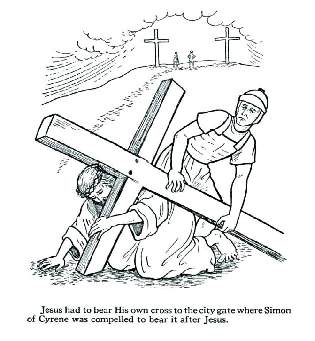 629x680 Lent Coloring Page