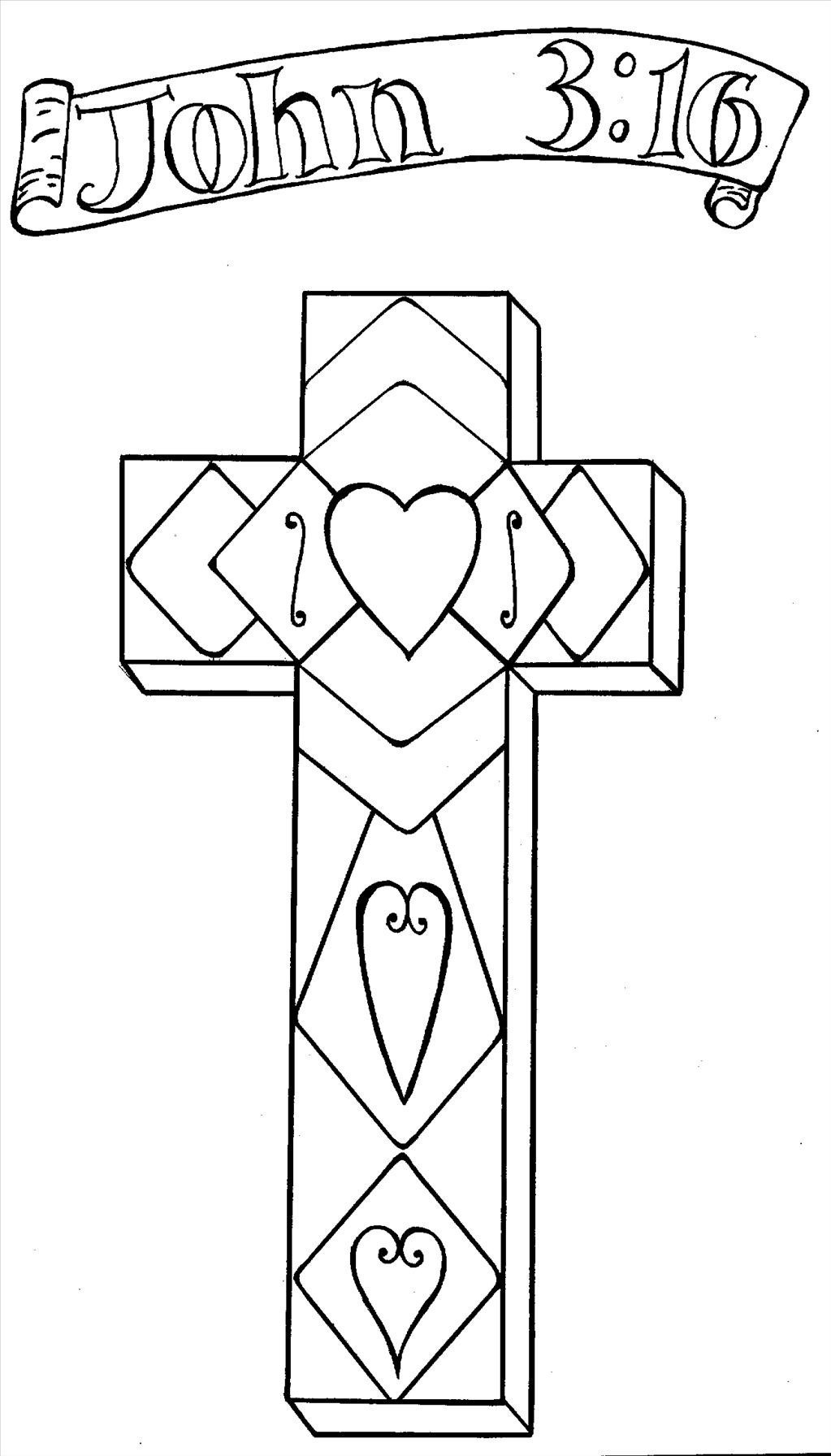 1023x1792 Cross Coloring Pages Printable Acpra Within Tixac
