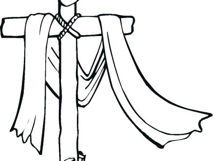 440x330 Ku Coloring Pages Cross Coloring Pages Printable Free On Cross