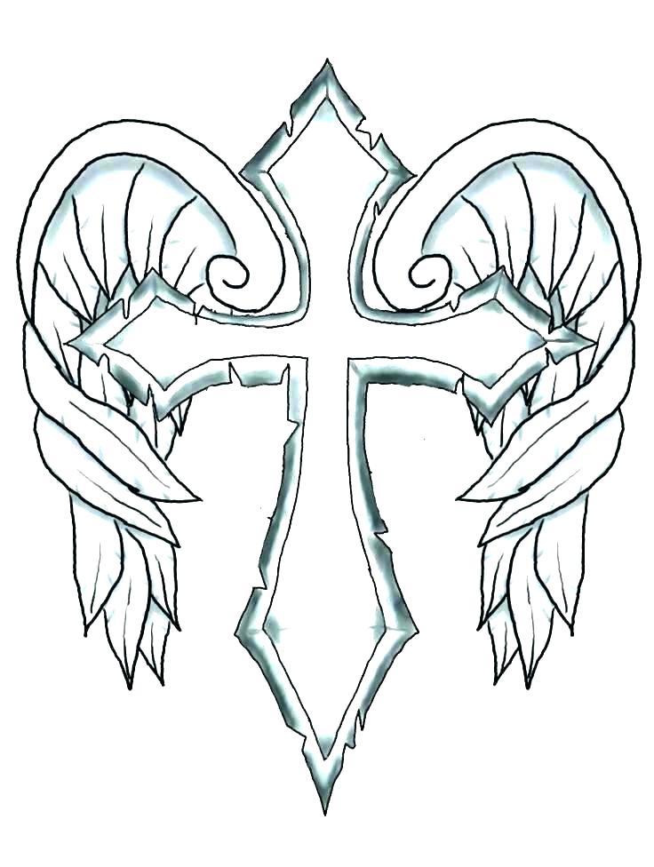 736x976 Cross Coloring Pages To Print