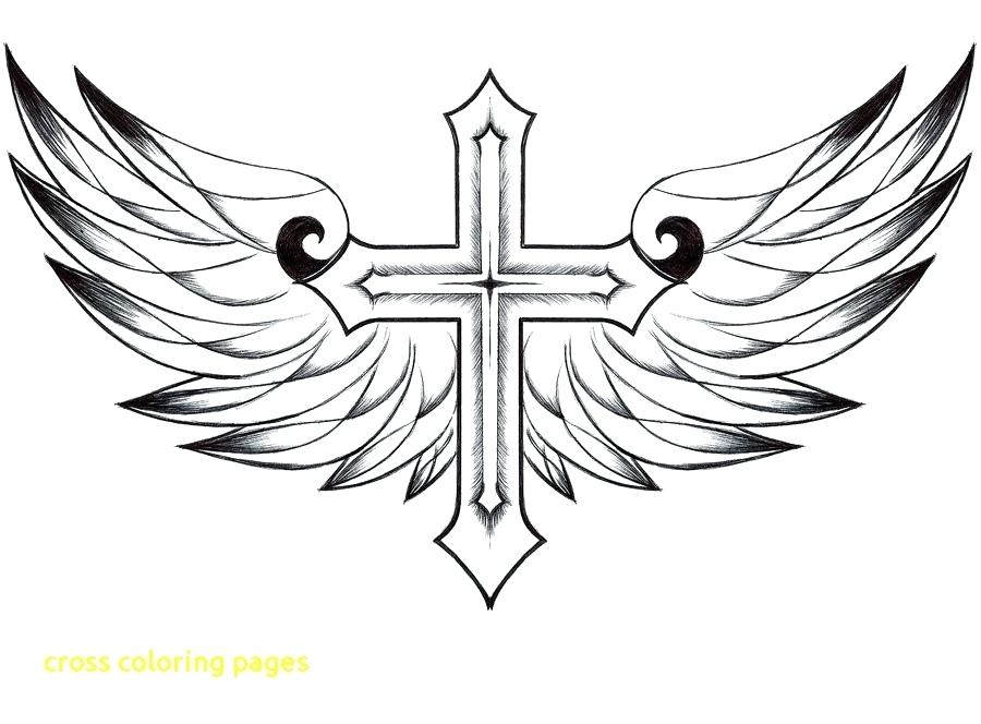 900x664 Cross Coloring Page Twisty Noodle Cross Coloring Pages Cross