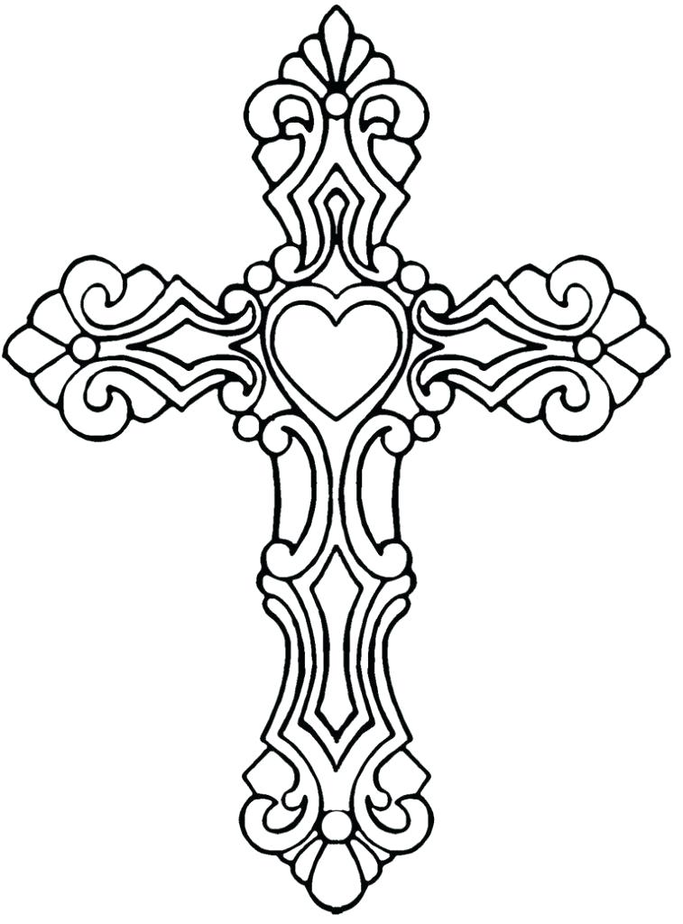 757x1024 Cross Coloring Pages Cross Coloring Pages Free Printable Cross