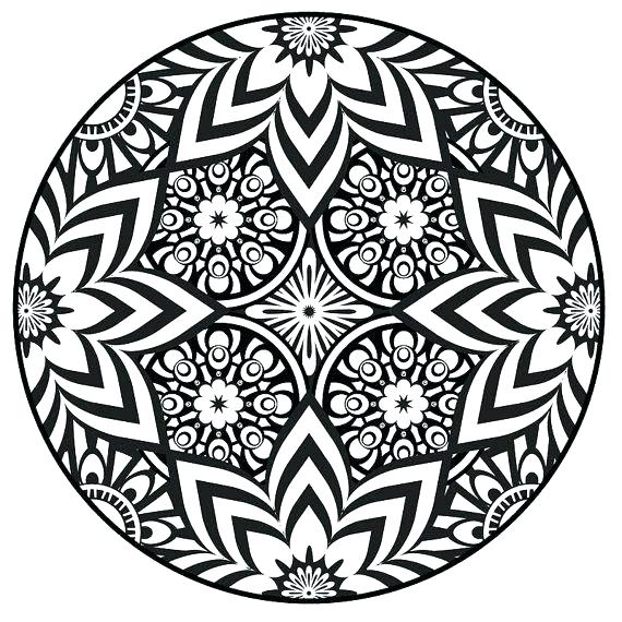 Cross Mandala Coloring Pages at GetDrawings | Free download