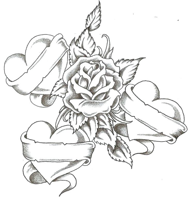 Cross Tattoo Coloring Pages at GetDrawings | Free download