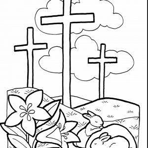 300x300 Coloring Pages Of Crosses With Flowers New Celtic Cross Colouring
