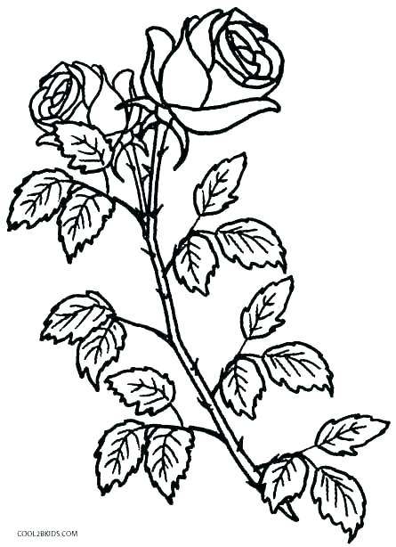 445x614 Coloring Pages Of Roses And Hearts Cross With Roses Coloring Pages