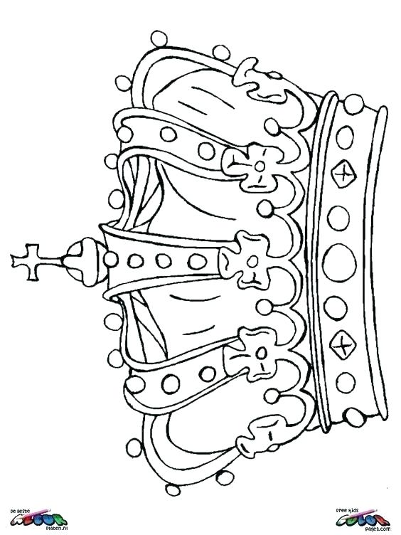 564x752 Crown Coloring Pages Crown Coloring Pages Crown Coloring Page