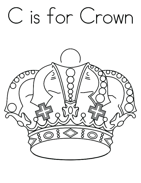 600x776 Crown Coloring Page Awesome Crowns Coloring Pages Best Of Free