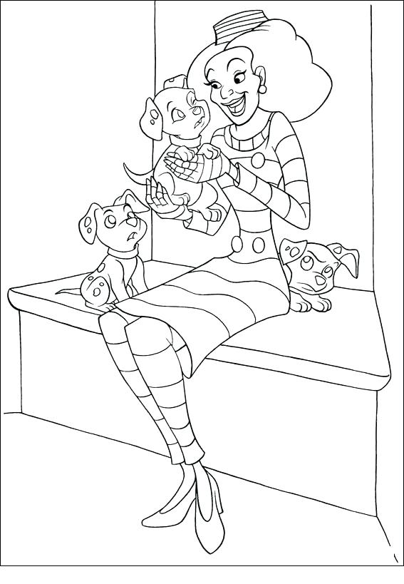 567x819 Cruella Deville Coloring Pages Coloring Pages Cruella De Vil
