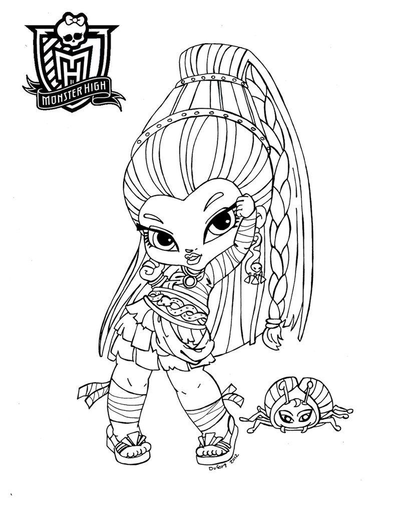 791x1011 Monster High Coloring Pages Games To Print Coloring For Kids
