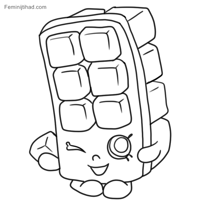 800x800 Printable Shopkins Coloring Pages To Print Coloring Pages