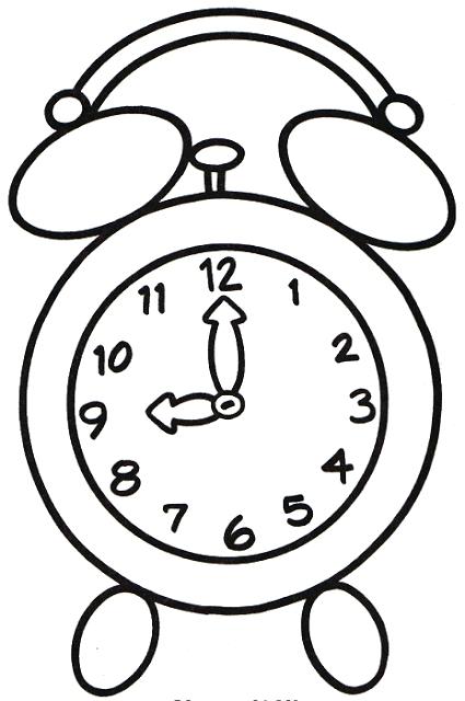 425x640 Cuckoo Clock Coloring Page Clock Coloring Page Clock Had Of Legs