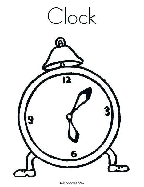 468x605 Cuckoo Clock Coloring Page Lovely Cuckoo Clock Coloring Page