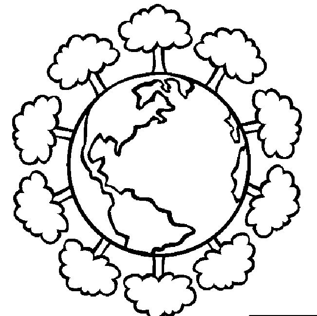 651x650 Online Earth Day Coloring Pages Occupation Earth