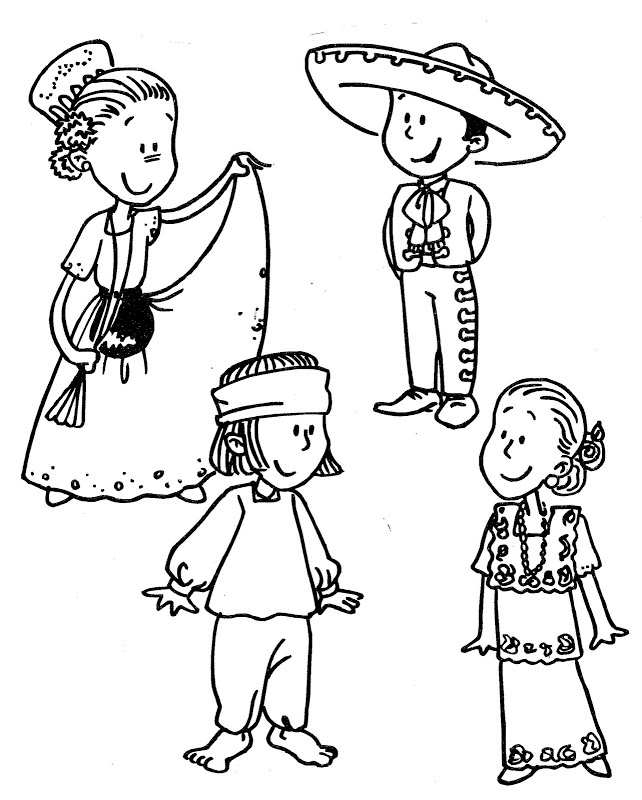642x800 Cinco De Mayo Coloring Pages