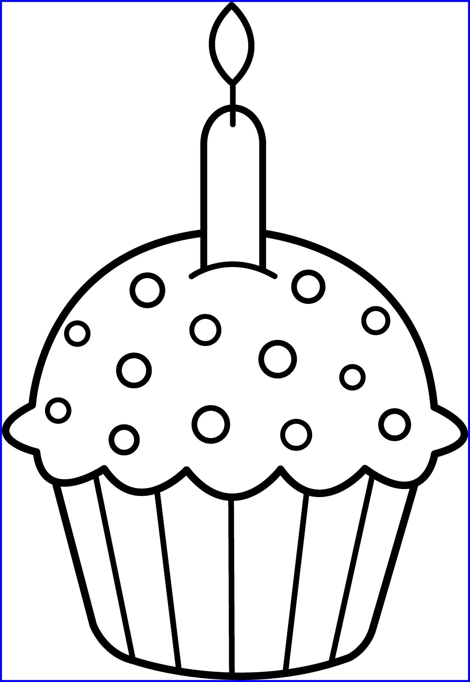 1576x2287 Incredible Printable Cupcake Coloring For Kids Cool Bkids