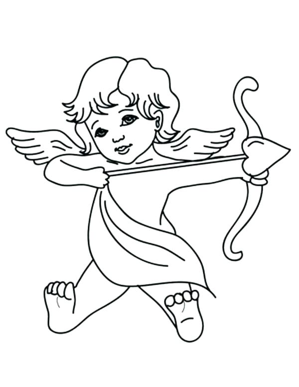 600x775 Cupid Coloring Pictures Epic Cupid Coloring Pages Kids Coloring