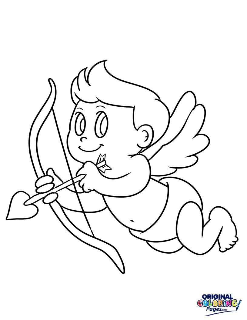 815x1056 Cupid Printable Coloring Pages Mosm