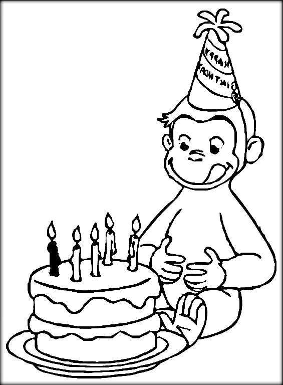 565x768 Curious George Coloring Pages