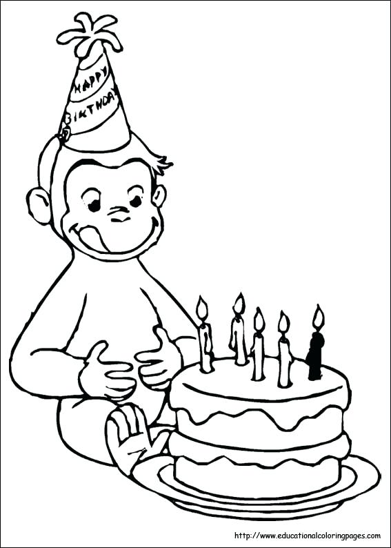 567x794 Curious George Coloring Pages Printable Curious Coloring Pages
