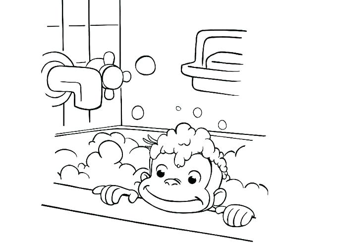 682x500 Curious George Color Pages Curious Coloring Pages Balloons Curious