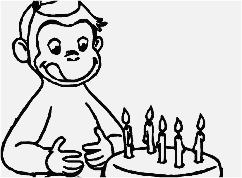 827x609 The Perfect Capture Curious George Coloring Pages Handsome