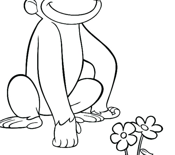 678x600 Curious George Coloring Pages Printable Free Of Colouring To Print