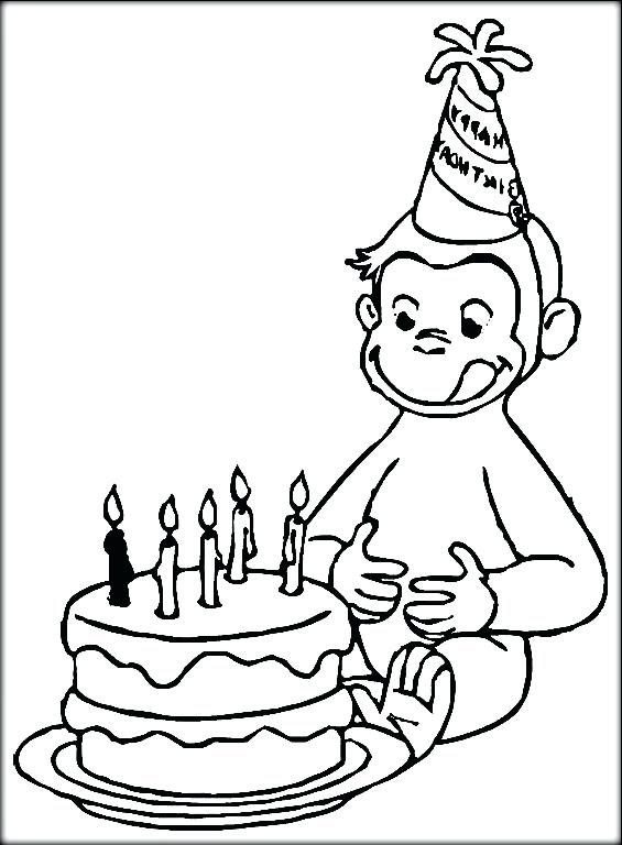 565x768 Curious George Free Coloring Pages Curious Birthday Coloring Pages