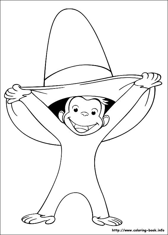 567x794 Curious George Coloring Picture Pictures To Color!