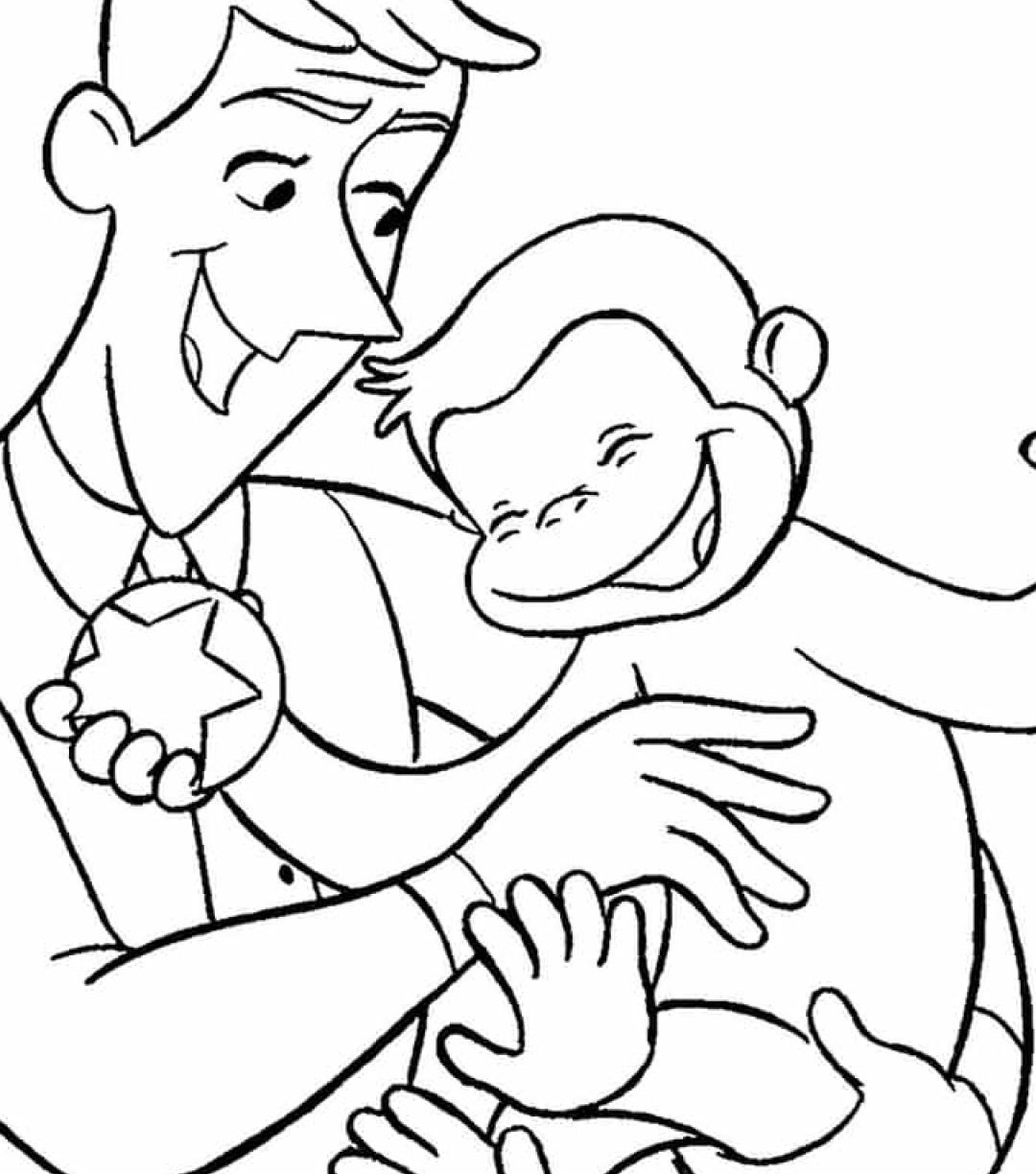 1080x1224 Curious George Coloring Pages Photos Free Printable General