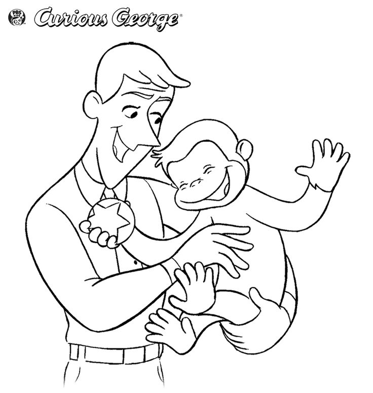 736x776 Curious George Halloween Coloring Pages