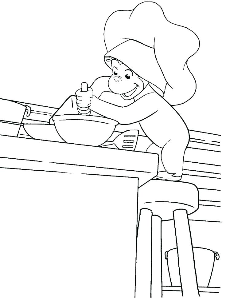 736x979 Coloring Pages Curious George Free Curious Coloring Pages Curious