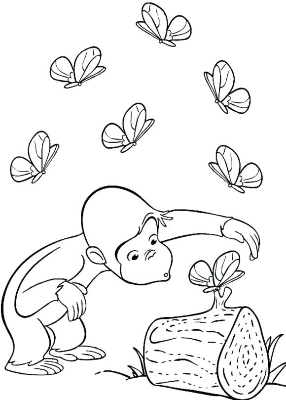 580x809 Coloring Pages Curious George Voyancedirecteme Coloring Pages