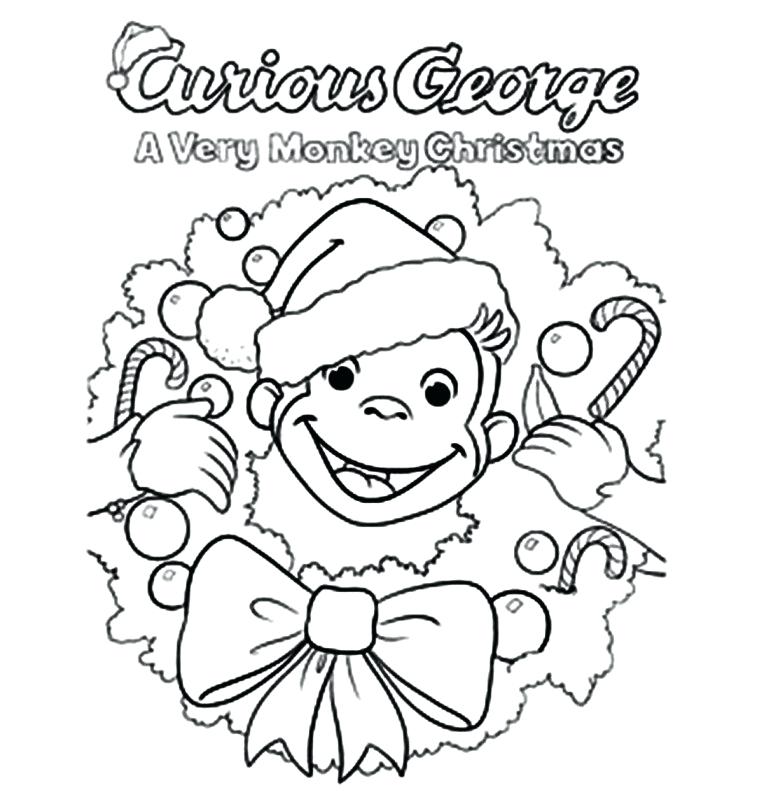 771x811 Curious George Printable Coloring Pages