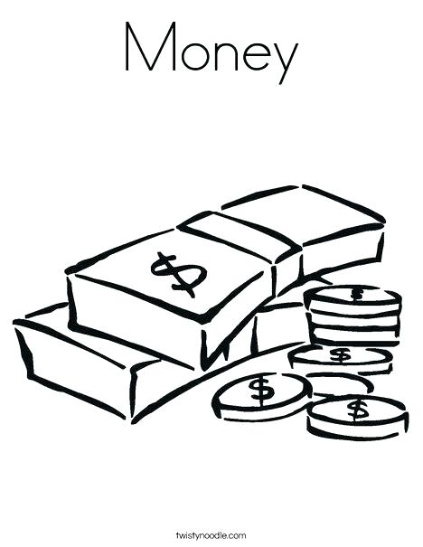 468x605 Money Coloring Pages Pdf