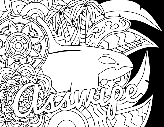 700x540 Swear Word Coloring Pages For Fancy Page Printable Coloring