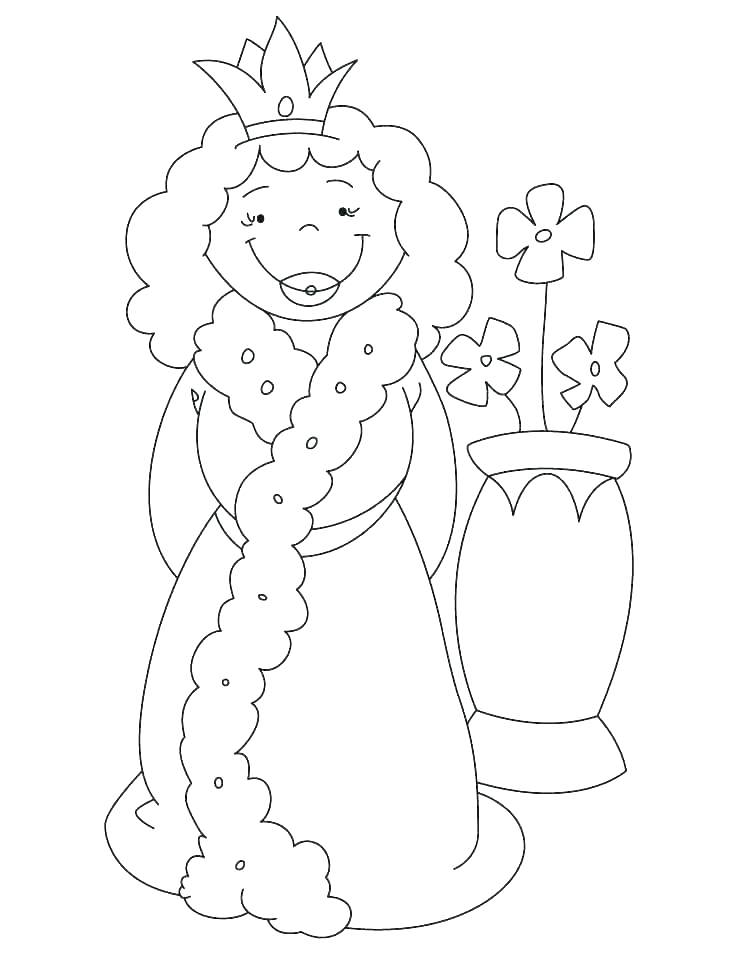 738x954 Queen Coloring Page Q Is For Queen Coloring Page Queen Coloring