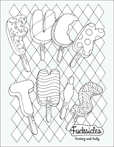 389x504 Adult Coloring Books Swear Word Coloring Book