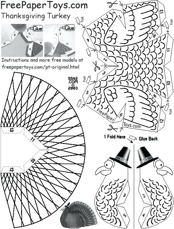 576x756 Thanksgiving Coloring Pages Cut And Paste Color Me Version Of Our