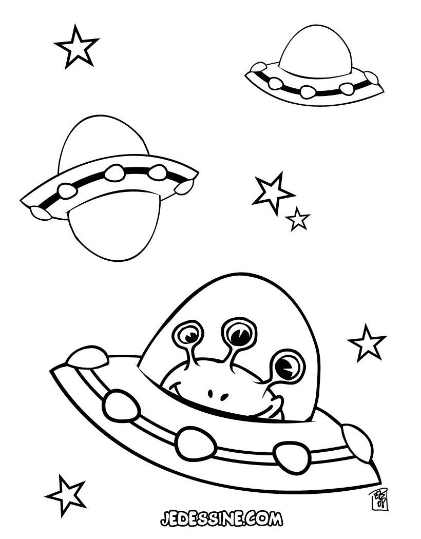 820x1050 Wonderful Space Alien Costume Coloring Page For Kids Book Easy