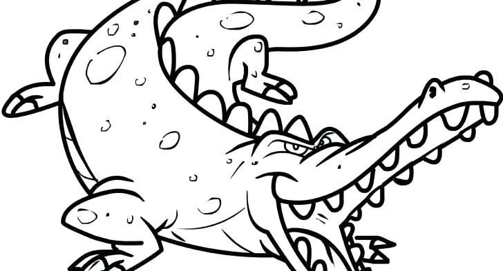 728x393 Alligator Coloring Page Pictures Pages Al