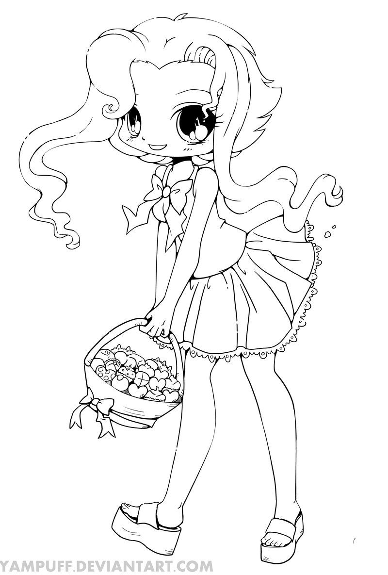800x1185 Inspiring Chibi Coloring Pages Of Cute Animal Anime Pict