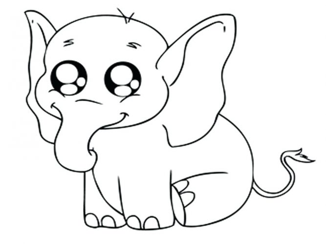 667x500 Coloring Pages Cute Animals Coloring Pages Cute Baby Animals