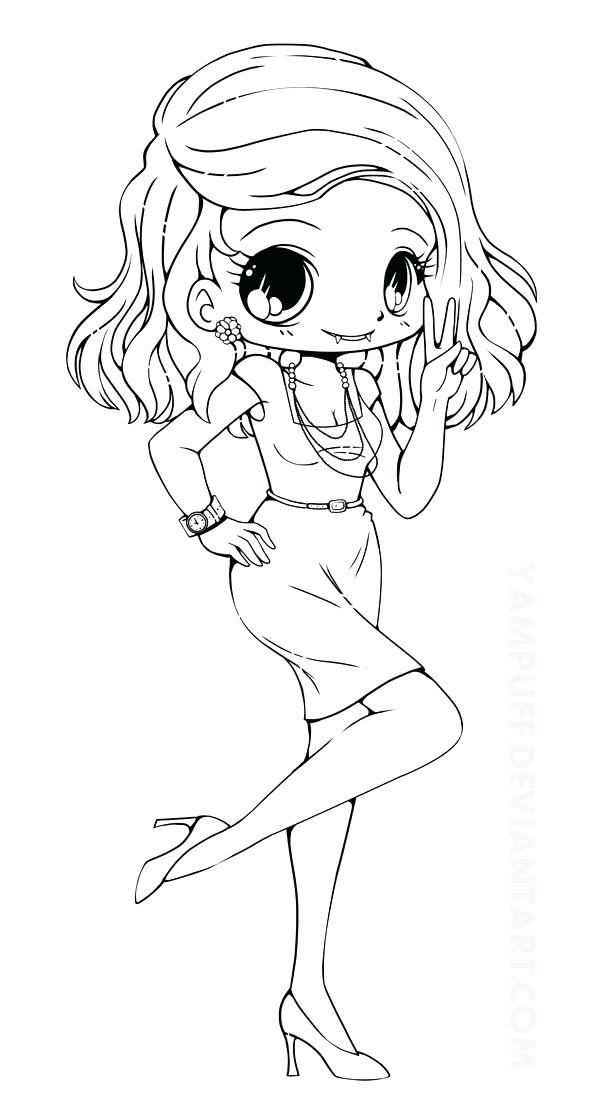 600x1108 Cute Chibi Coloring Pages Printable Anime Coloring Pages Anime