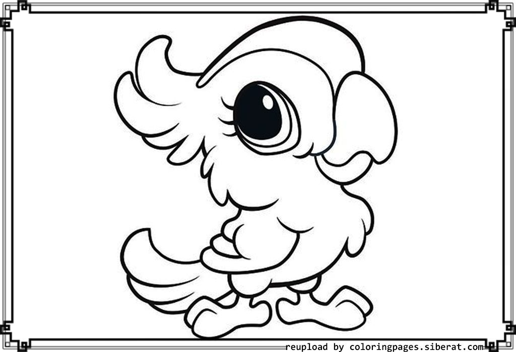 1024x700 Picture Coloring Animal Babies Coloring Pages At Printable Cute
