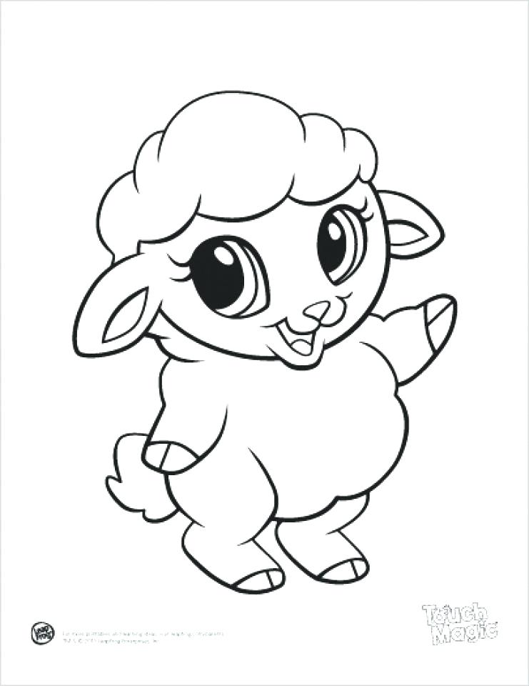 741x960 Cute Baby Animal Coloring Pages Icontent