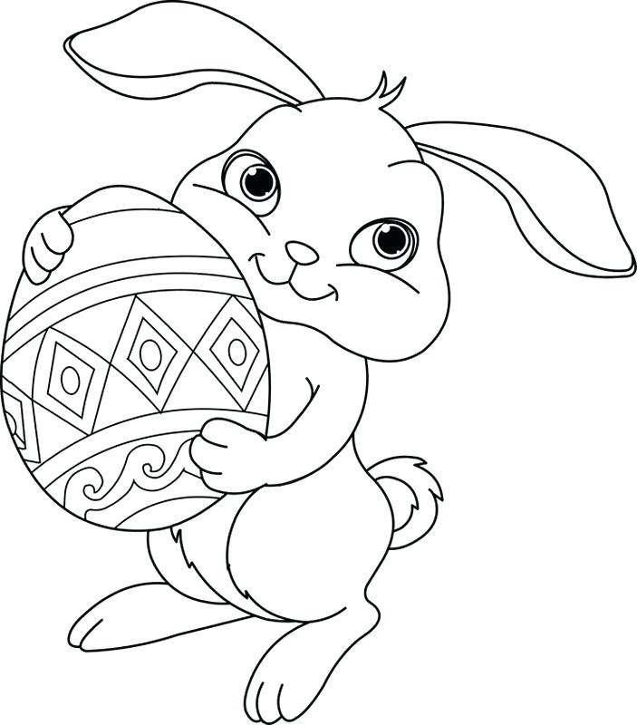 703x800 Cute Baby Bunnies Coloring Pages Bunny Color Page Hard