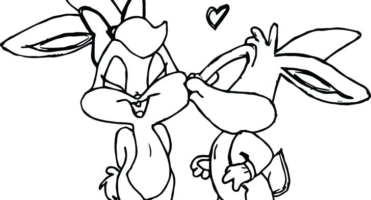 728x393 Cute Baby Bunny Coloring Pages Lola Fo Girls Bugs Page